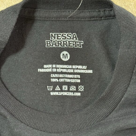 Nessa Barrett Hell Is A Teenage Girl T-Shirt Black Pink MEDIUM New - Picture 7 of 7